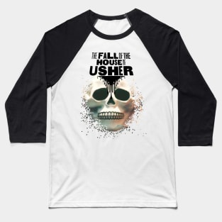 The Fall of the House of Usher Carla Gugino skull mask Baseball T-Shirt